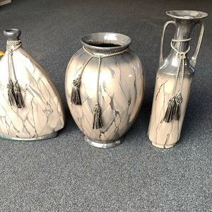 3 set house decor vases